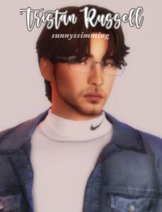 Tristan Russell by Sunnyssimming Sims 4 CC