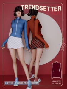 Turia Outfit By Miss.Valentine Sims 4 CC