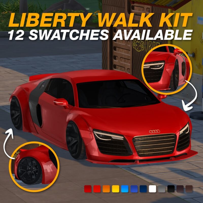 Tyler Winston Cars - Audi R8 Coupé V10 Plus 5.2 FSI Quattro 2 sims 4 cc tyler winston cars audi r8 coupe v10 plus 5 2 fsi quattro 4