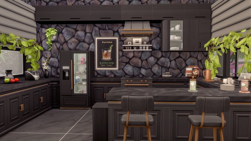 Underwater Modern Mansion: A Unique Residential Design 5 sims 4 cc underwater modern mansion by danuta720 2