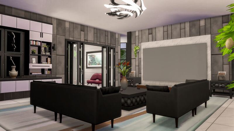 Underwater Modern Mansion: A Unique Residential Design 6 sims 4 cc underwater modern mansion by danuta720 3