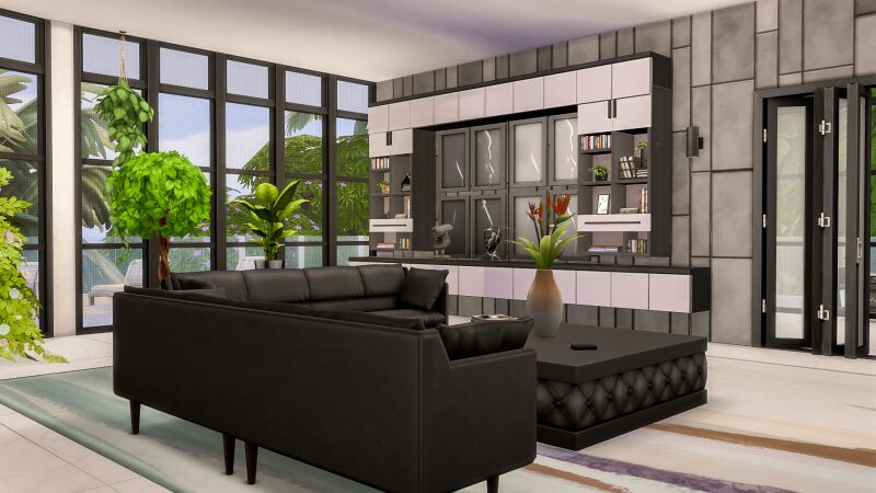 Underwater Modern Mansion: A Unique Residential Design 2 sims 4 cc underwater modern mansion by danuta720 4