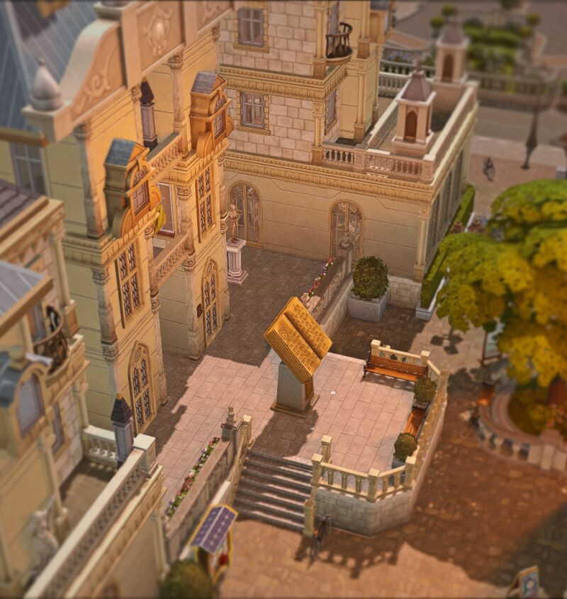 sims 4 cc university of britechester nocc by limasims 5