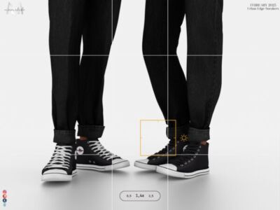 Urban Edge Sneakers for Men Sims 4 CC