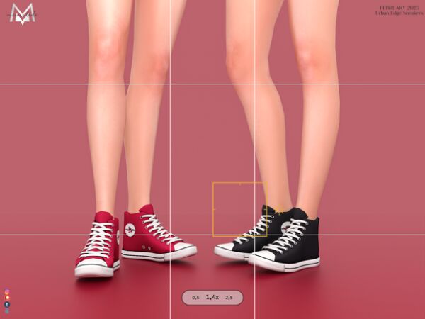 Urban Edge Sneakers for Men 2 sims 4 cc urban edge sneakers male by mermalade 2