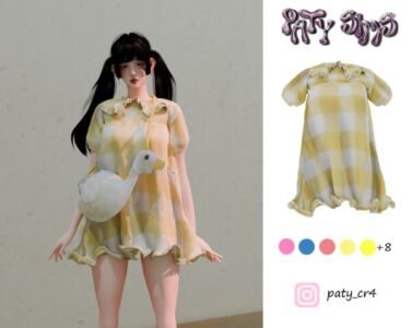 Kawaii Dress Collection Sims 4 CC
