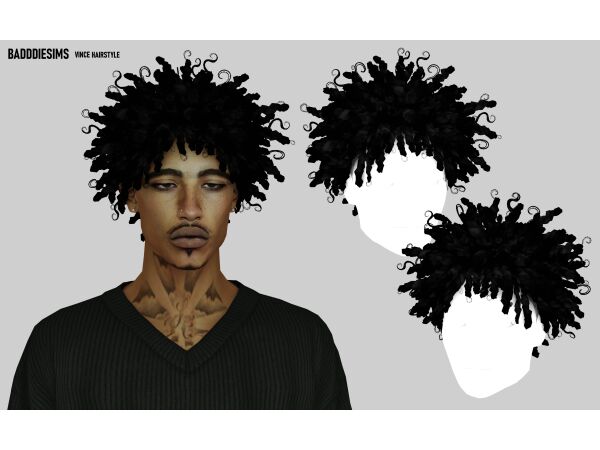 Vince Hairstyle By Badddiesims 1 Vince Hairstyle By Badddiesims Sims 4 CC
