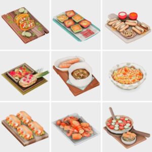 What’s For Dinner? Edible Recipes! Sims 4 CC
