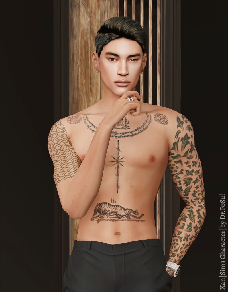 XAN By Po_Sul 3 sims 4 cc xan by po sul 4