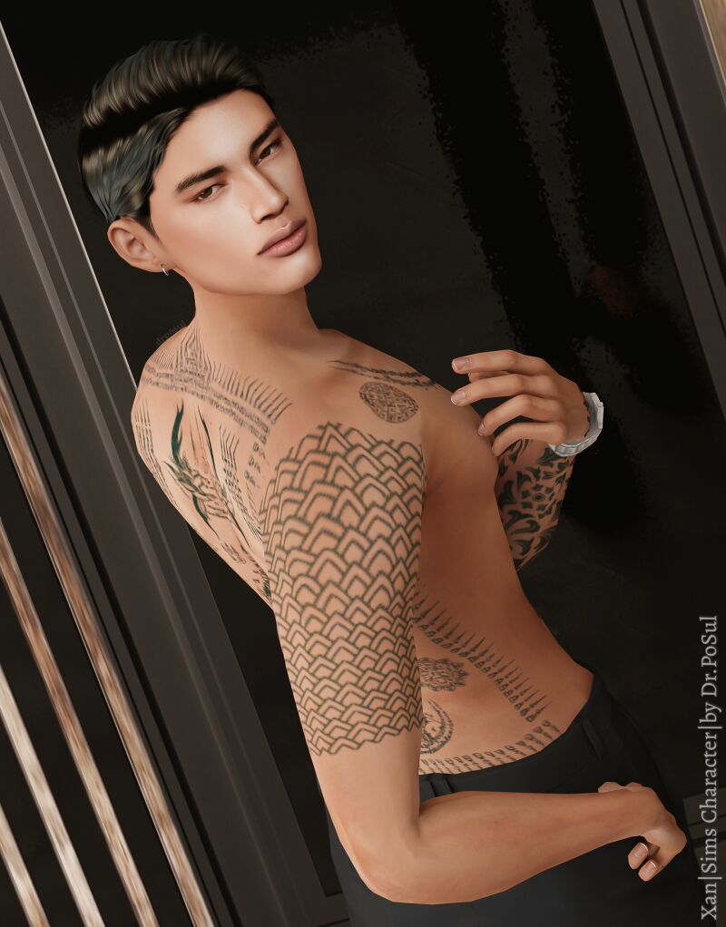 XAN By Po_Sul 4 sims 4 cc xan by po sul 5