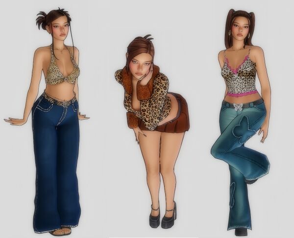 Y2K Vibes: Embrace the Nostalgia 1 Y2K Vibes: Embrace the Nostalgia Sims 4 CC
