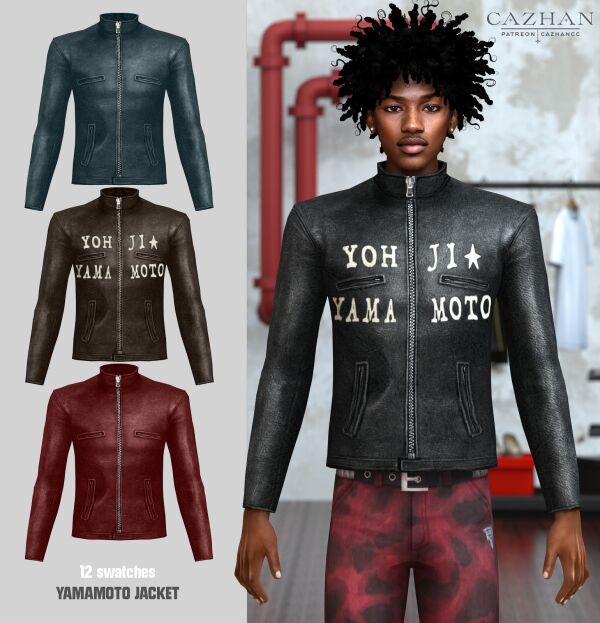 Stylish Yamamoto Jacket Collection 1 Stylish Yamamoto Jacket Collection Sims 4 CC