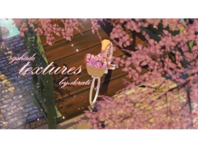 Textures for GShade Preset Lumin 🌸 by Dorati Sims 4 CC