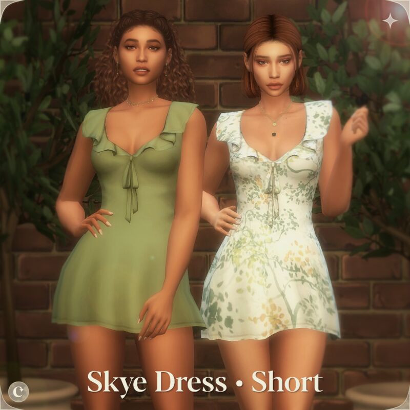 Cute Skye Clothing Set Released! 6 sims 4 cc ✦ skye clothing set ✦ christopher067 3